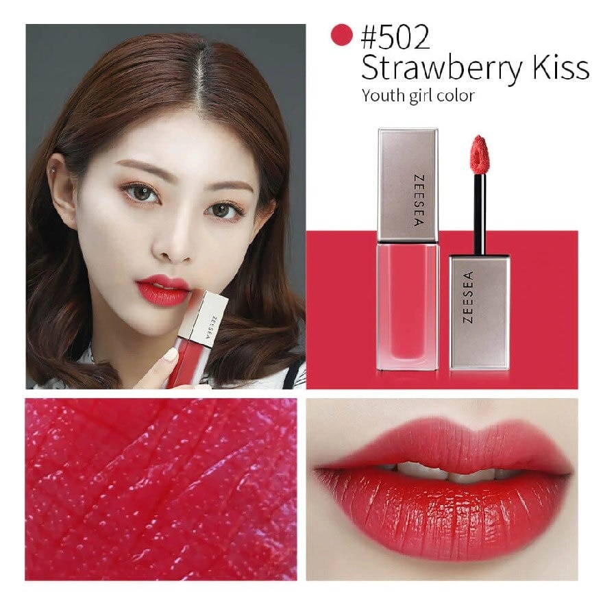 Light Matte Liquid Lip Stain 502 Strawberry Kiss