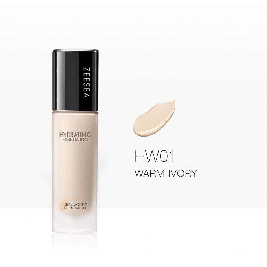 Silky Lasting Liquid Foundation HW01 Warm Ivory