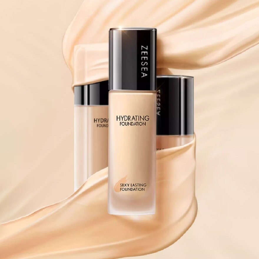 Silky Lasting Liquid Foundation HW01 Warm Ivory