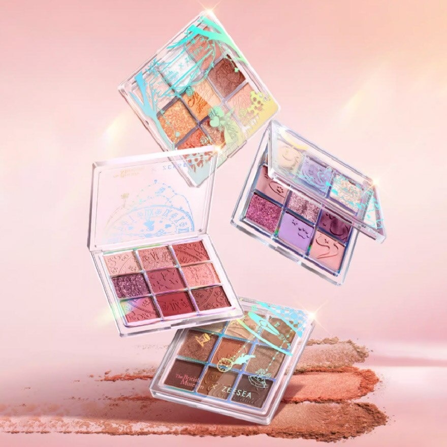 Alice Dreamland 9 Colors Eyeshadow Palette J17 Autumn Tea Party