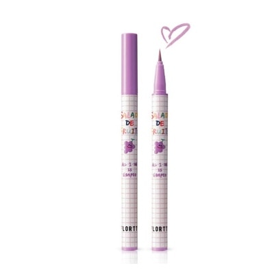 FLORTTE Salade De Fruits Liquid Eyeliner #10 Grapes 1s