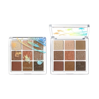 ZEESEA Alice Dreamland 9 Colors Eyeshadow Palette 11 Caramel Chestnut