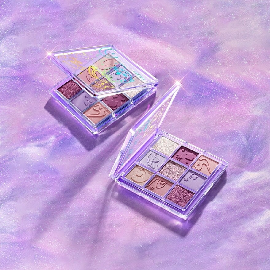 Alice Dreamland 9 Colors Eyeshadow Palette 12 Rose Garden