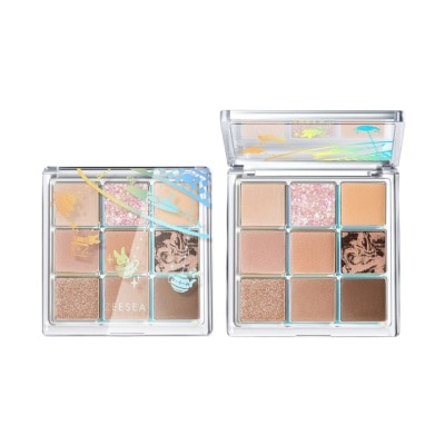 ZEESEA Alice Dreamland 9 Colors Eyeshadow Palette J16 Almond Milk Tea