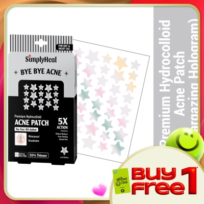SIMPLYHEAL - Star Gazing Day & Night Premium Hydrocolloid Acne Patch 40s