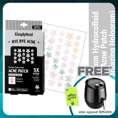 SIMPLYHEAL Star Gazing Day & Night Premium Hydrocolloid Acne Patch 40s