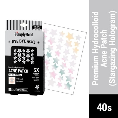 SIMPLY Star Gazing Day & Night Premium Hydrocolloid Acne Patch 40s