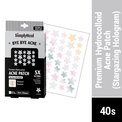 SIMPLYHEAL - Star Gazing Day & Night Premium Hydrocolloid Acne Patch 40s