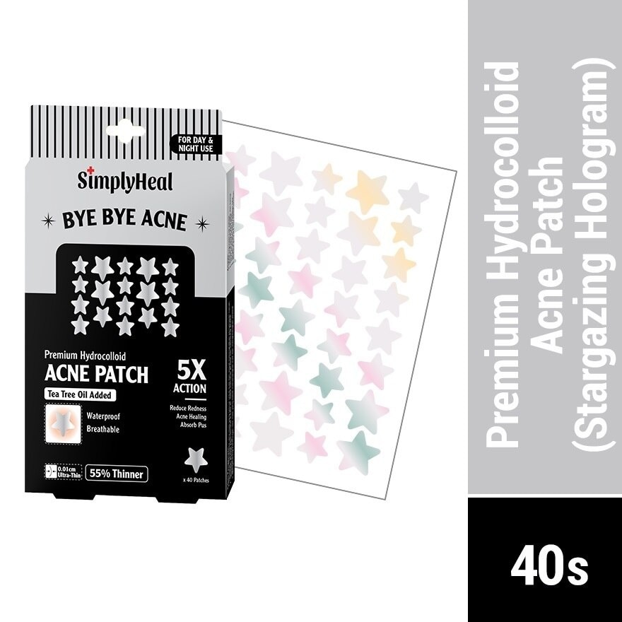 Star Gazing Day & Night Premium Hydrocolloid Acne Patch 40s