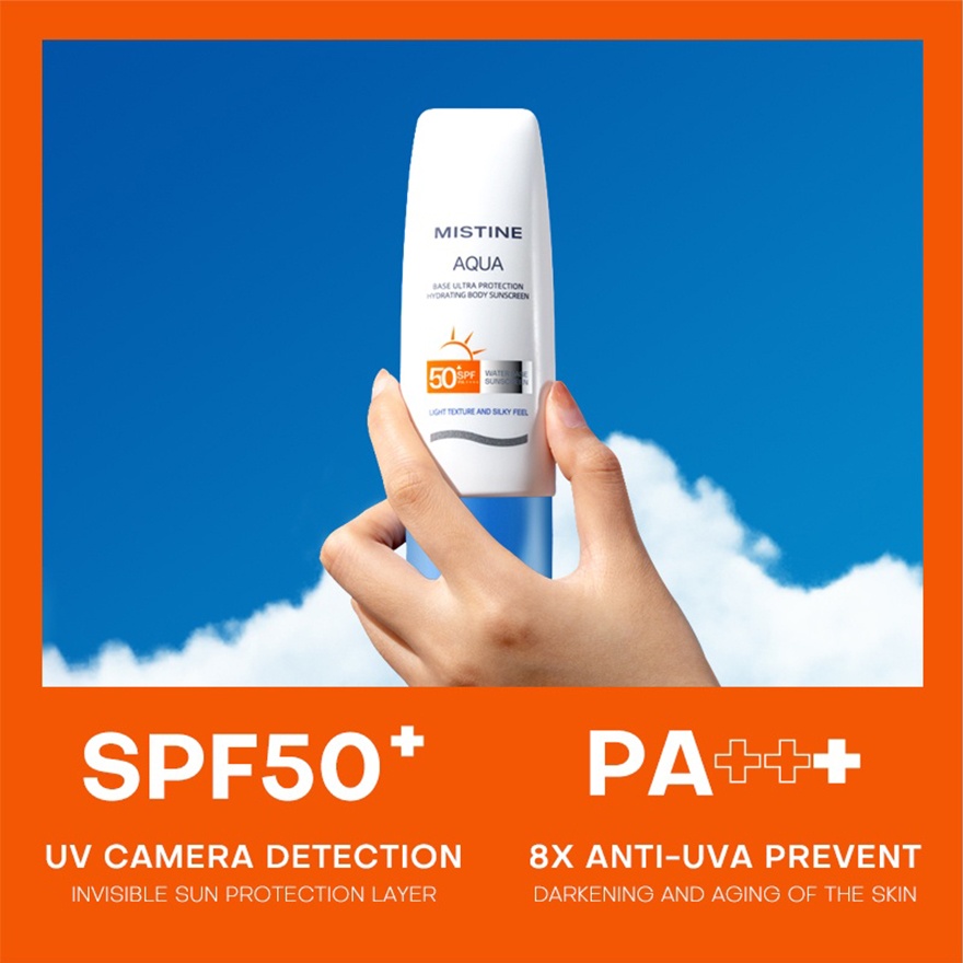 Aqua Base Ultra Protection Hydrate & Bright Sunscreen SPF50+ PA++++ 70ml