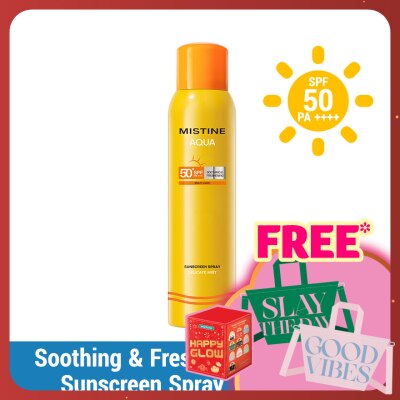 MISTINE Aqua Soothing & Freshening Sunscreen Spray SPF50 PA++++ 180ml
