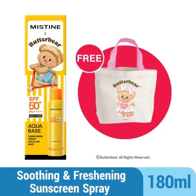 MISTINE Aqua Soothing & Freshening Sunscreen Spray SPF50 PA++++ 180ml