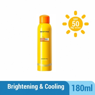 MISTINE Ultra Protection Brightening & Cooling Sunscreen Spray SPF50 PA++++ 180ml image
