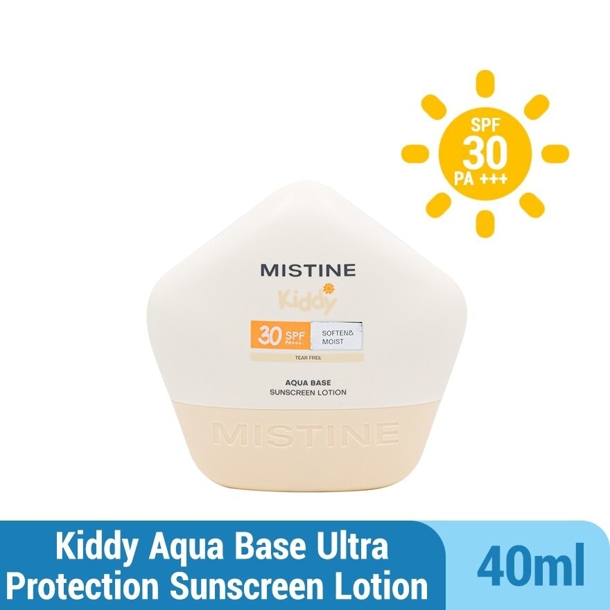 Kiddy Aqua Base Ultra Protection Sunscreen Lotion SPF30 PA+++ 40ml