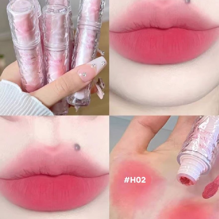 Small Powder Gauze Fog Point Lip Glaze H02 Sweet Ballet