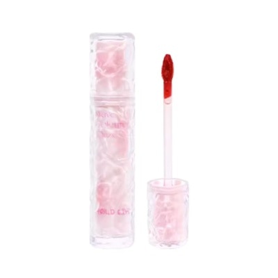 HOLDLIVE Small Powder Gauze Fog Point Lip Glaze H04 Lightwhite Peach