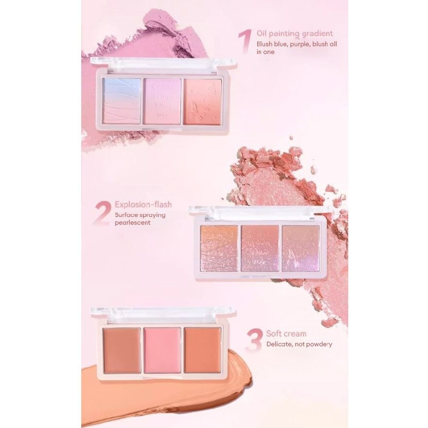 Secret Garden Blush Palette 01 Matte Rose