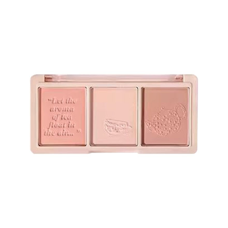 Secret Garden Blush Palette 06 Hazelnut Coco Milk