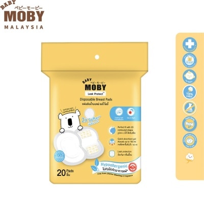 BABY MOBY 3D Disposable breast pads