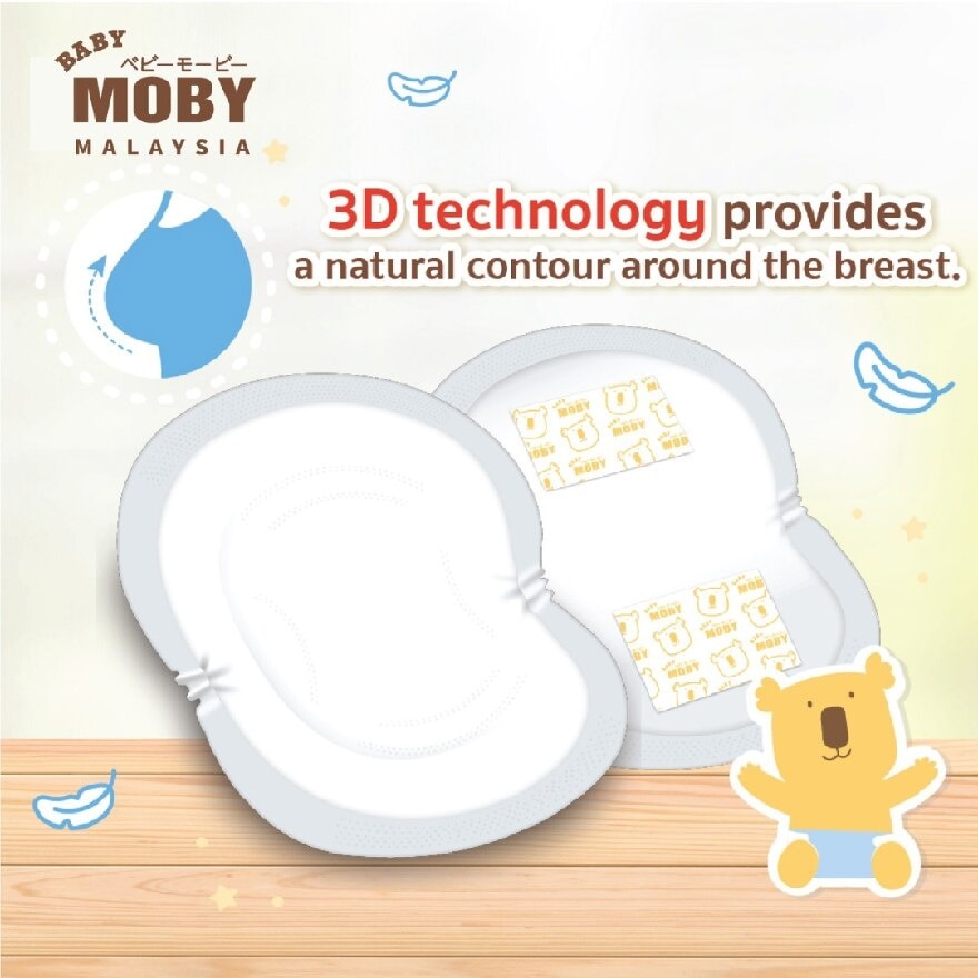 3D Disposable breast pads