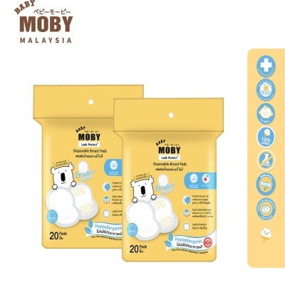 BABY MOBY 3D Disposable breast pads