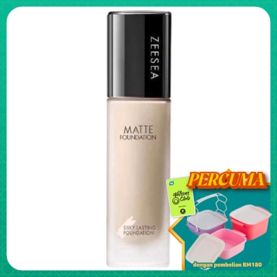 ZEESEA - Silky Lasting Liquid Foundation MW02 Warm Beige 30g