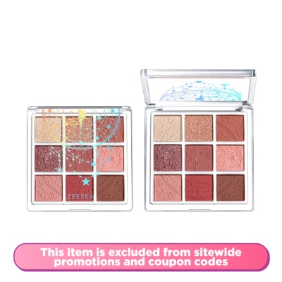 ZEESEA - Alice Dreamland 9 Colors Eyeshadow Palette 12 Rose Garden 10G