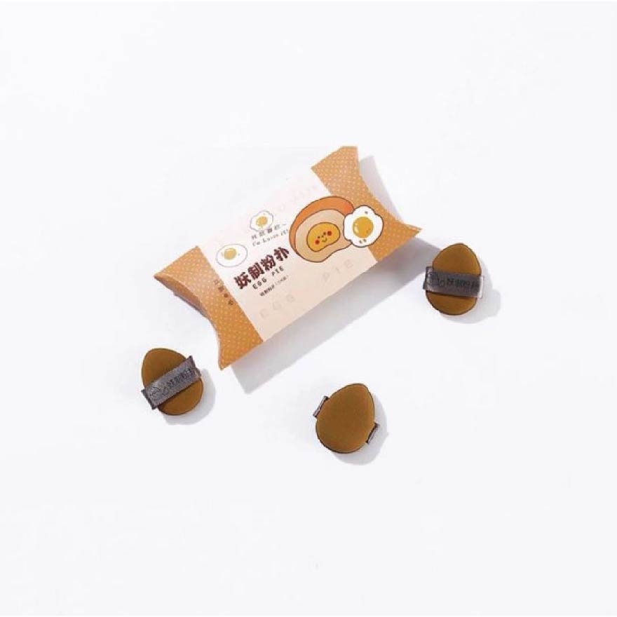 Mini Multi Function Cushion Puff Mini Egg Yolk Pie 3s image