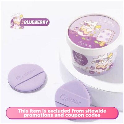 YAOZHI Ice Cream Cushion Puff Blueberry Yogurt 2s