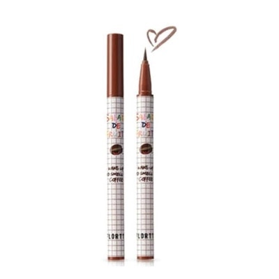 FLORTTE Salade De Fruits Liquid Eyeliner #02 Coffee 0.5ML