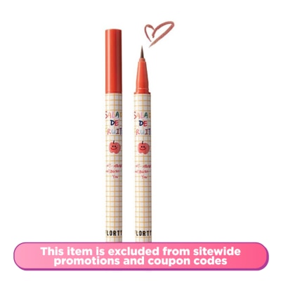 FLORTTE Salade De Fruits Liquid Eyeliner #04 Maybush 0.5ML