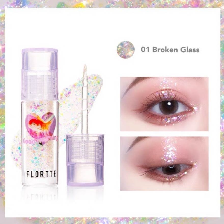 Heart Attack Liquid Eyeshadow Shining 01 Broken Glass 1s