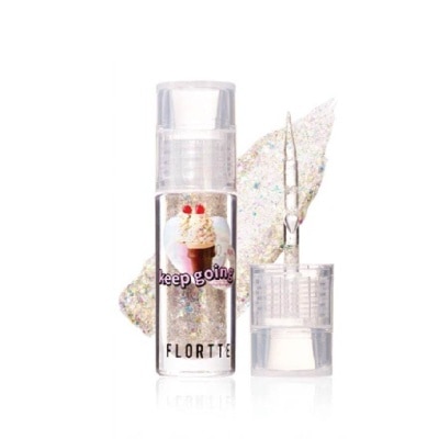 FLORTTE Heart Attack Liquid Eyeshadow Shining 03 Milky Way 1s