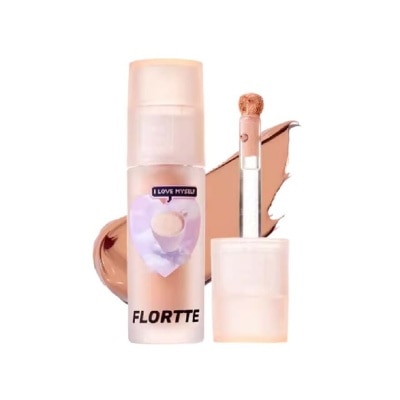 FLORTTE Heart Attack Liquid Eyeshadow Matte M01 Heartbeat Latte 1s