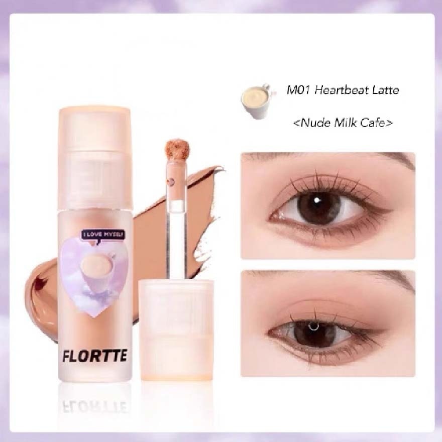 Heart Attack Liquid Eyeshadow Matte M01 Heartbeat Latte 1s