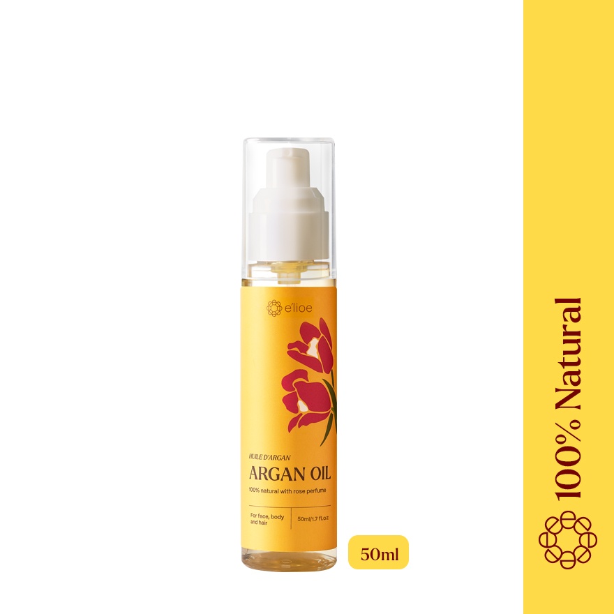 100% Natural Argan Oil with Rose Perfume 50ml image