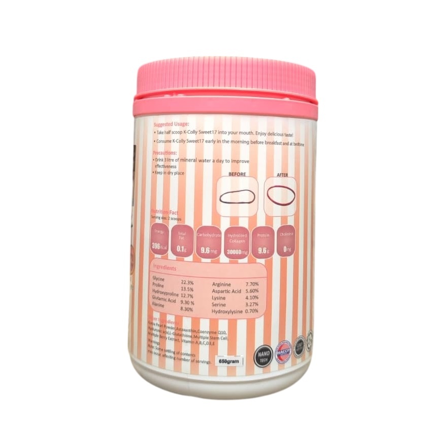 Sweet 17 Collagen 600g