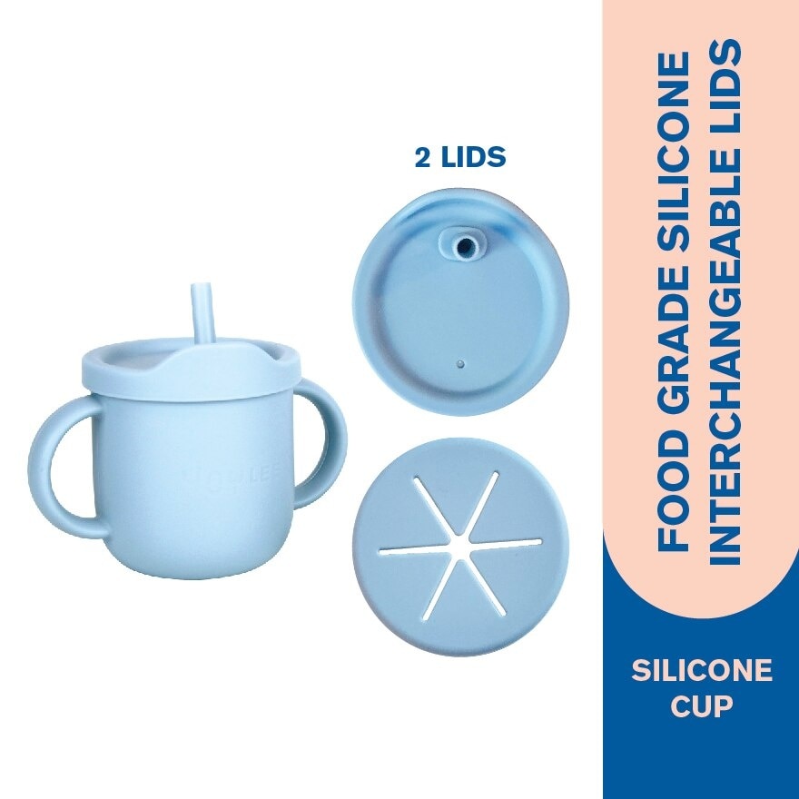 100% Silicon Training Cup Blue