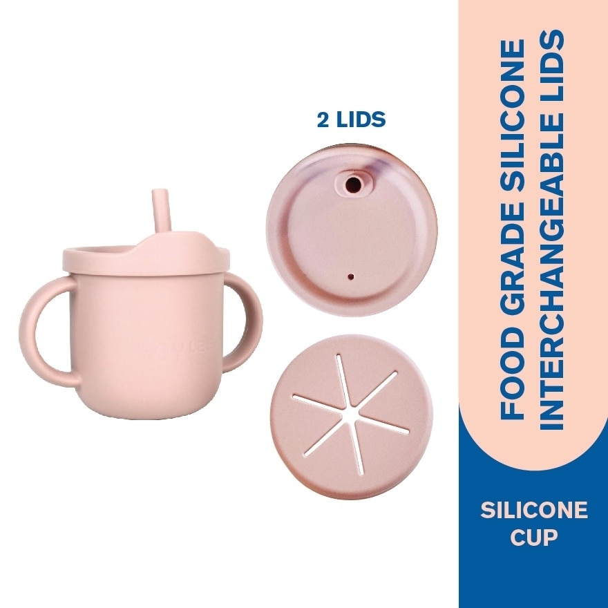 100% Silicon Training Cup, Pink