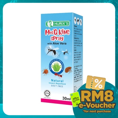 HURIX'S Mos'q King Spray (with Aloe Vera) 30ml