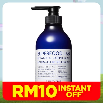 SUPERFOOD LAB Biotin Plus Hair Treatment 480ml