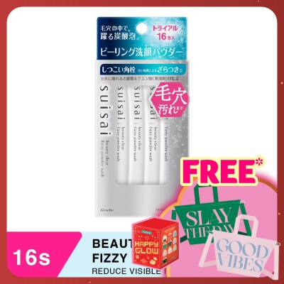 SUISAI Beauty Clear Fizzy Powder Wash 16's
