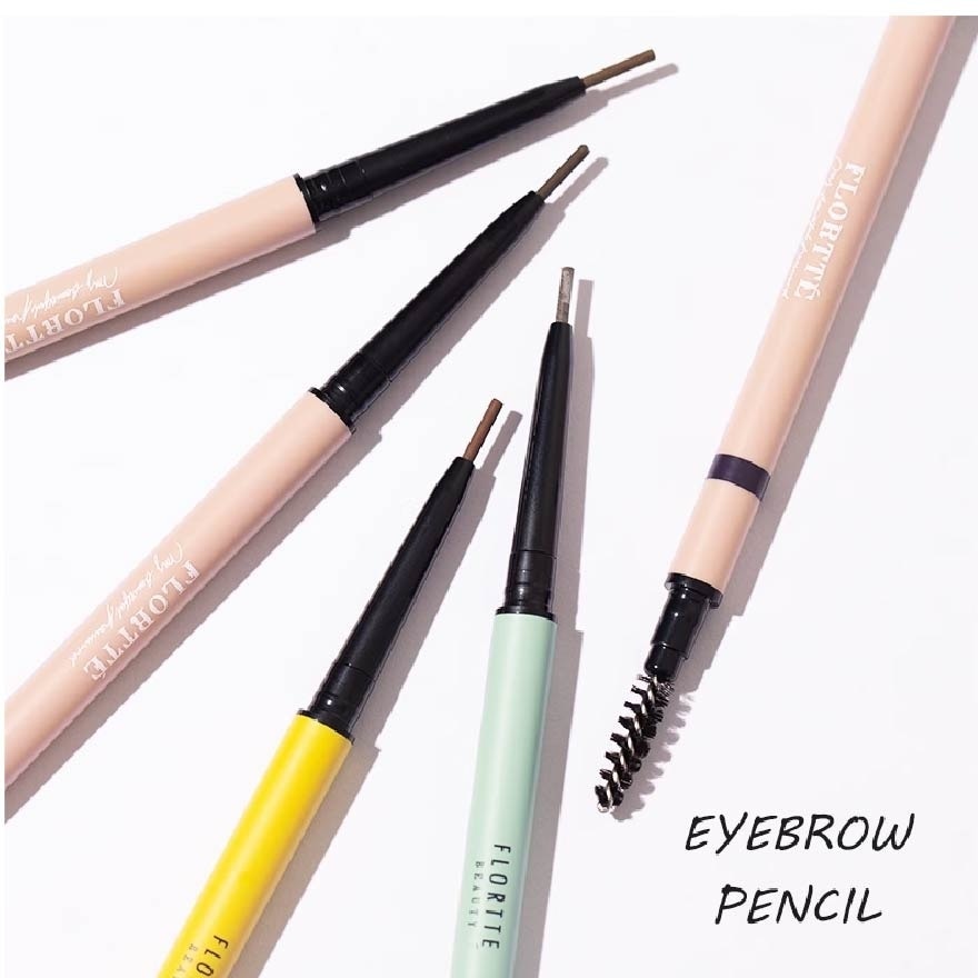 2 in 1 Slim Eyebrow Pencil B1 Medium Brown 1s