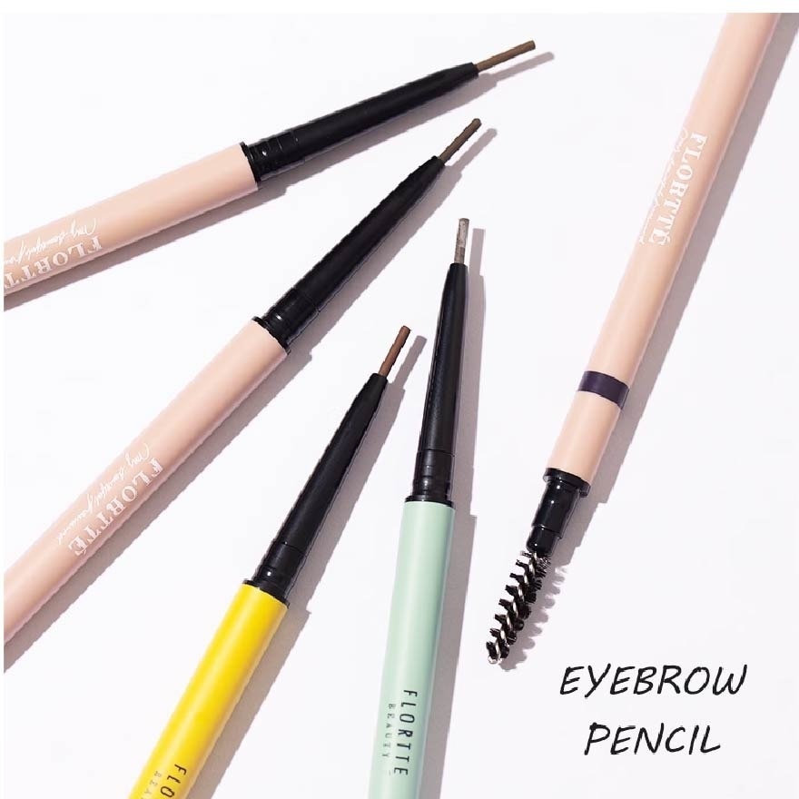 2 in 1 Slim Eyebrow Pencil B6 Mint Chocolate 1s
