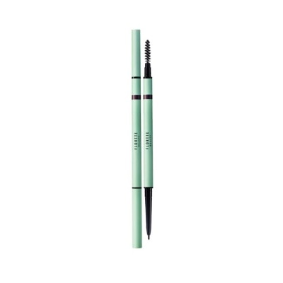 FLORTTE 2 in 1 Slim Eyebrow Pencil B6 Mint Chocolate 1s