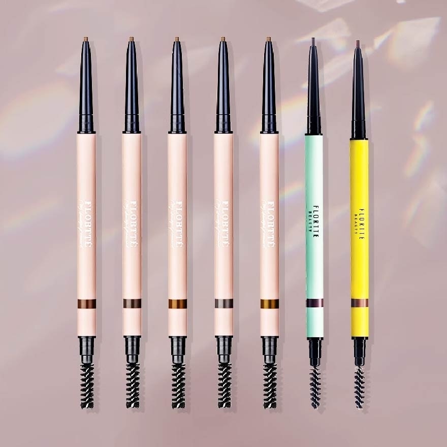 2 in 1 Slim Eyebrow Pencil B6 Mint Chocolate 1s