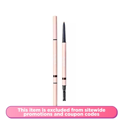 FLORTTE - 2 in 1 Slim Eyebrow Pencil B1 Medium Brown