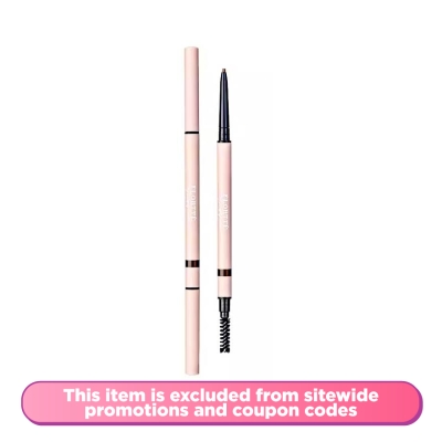 FLORTTE - 2 in 1 Slim Eyebrow Pencil B2 Ash Brown