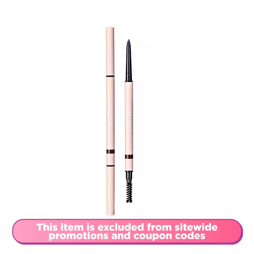 2 in 1 Slim Eyebrow Pencil B2 Ash Brown