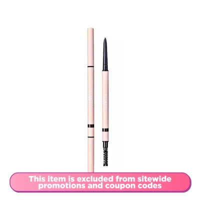 FLORTTE - 2 in 1 Slim Eyebrow Pencil B3 Chocolate